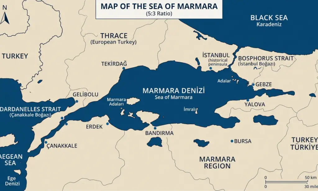 Marmara haritası