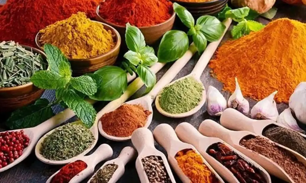 çeşitli baharatlar