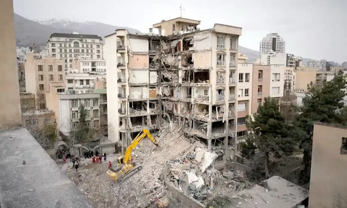 saldırı sonrası bina