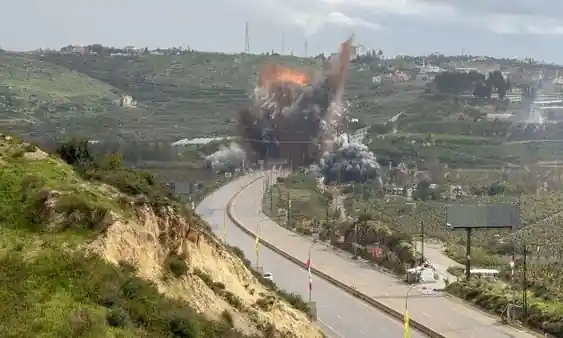 yola yapılan bombalama