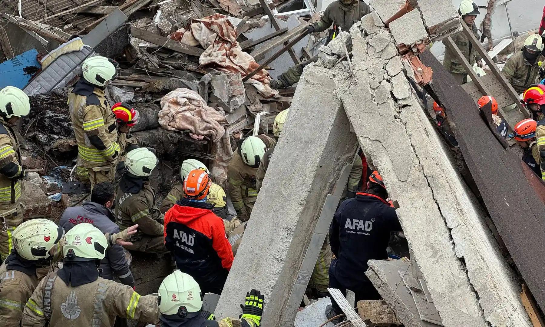 kurtarma çalışması