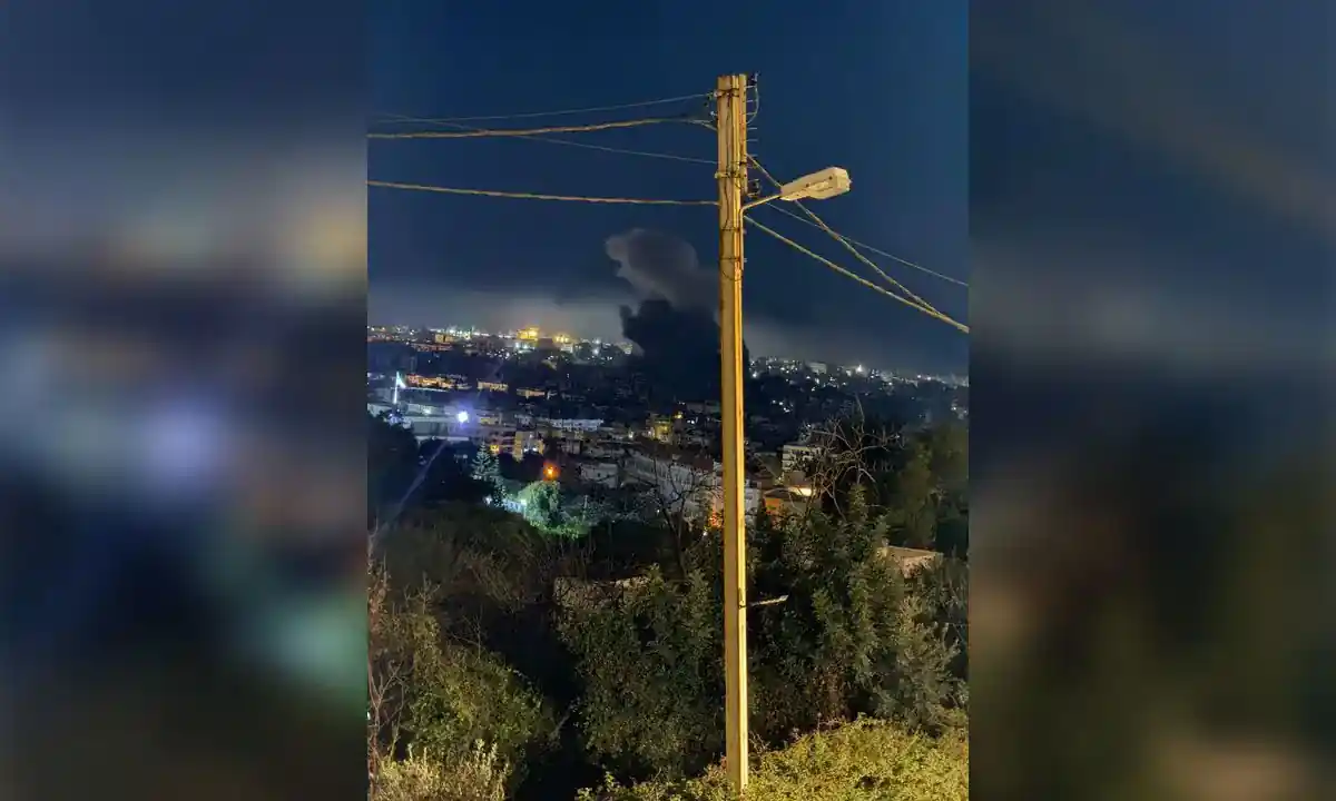 saldırı sonrası duman