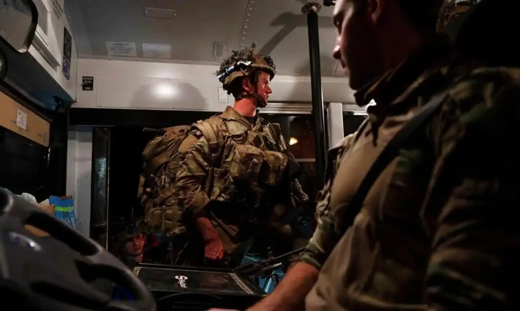 82. Hava İndirme Tümeni askerleri