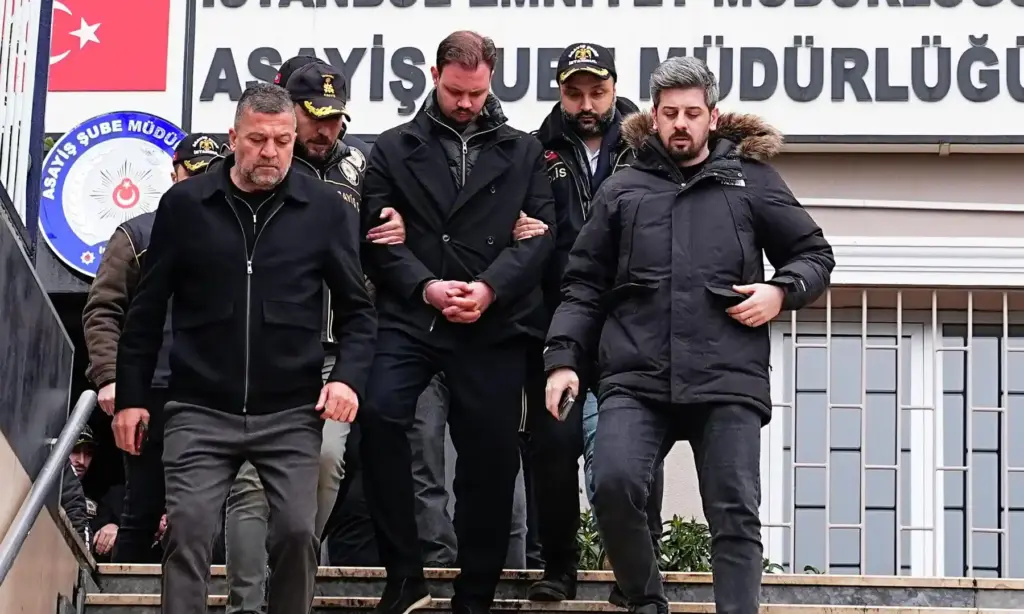 Alaattin Kadayıfçıoğlu tutuklanırken