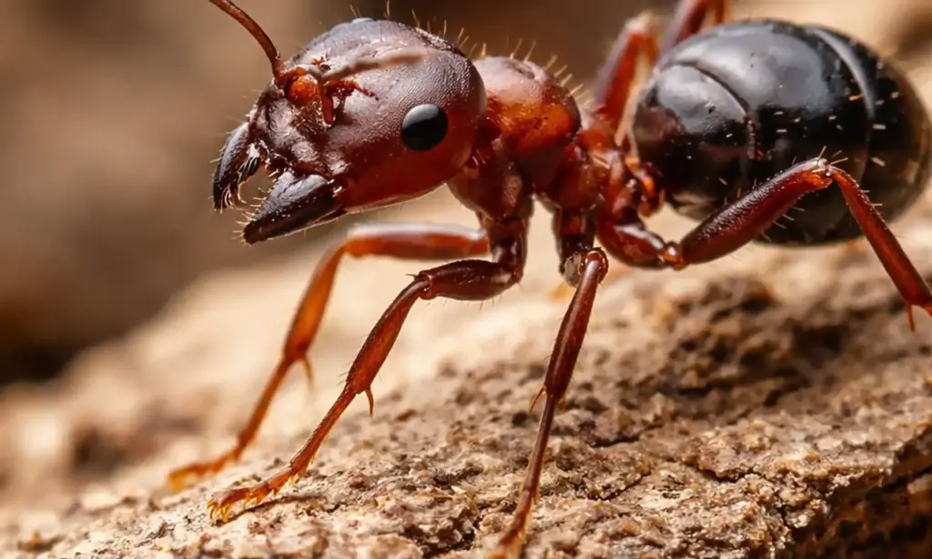 kraliçe karınca yakından görünümü