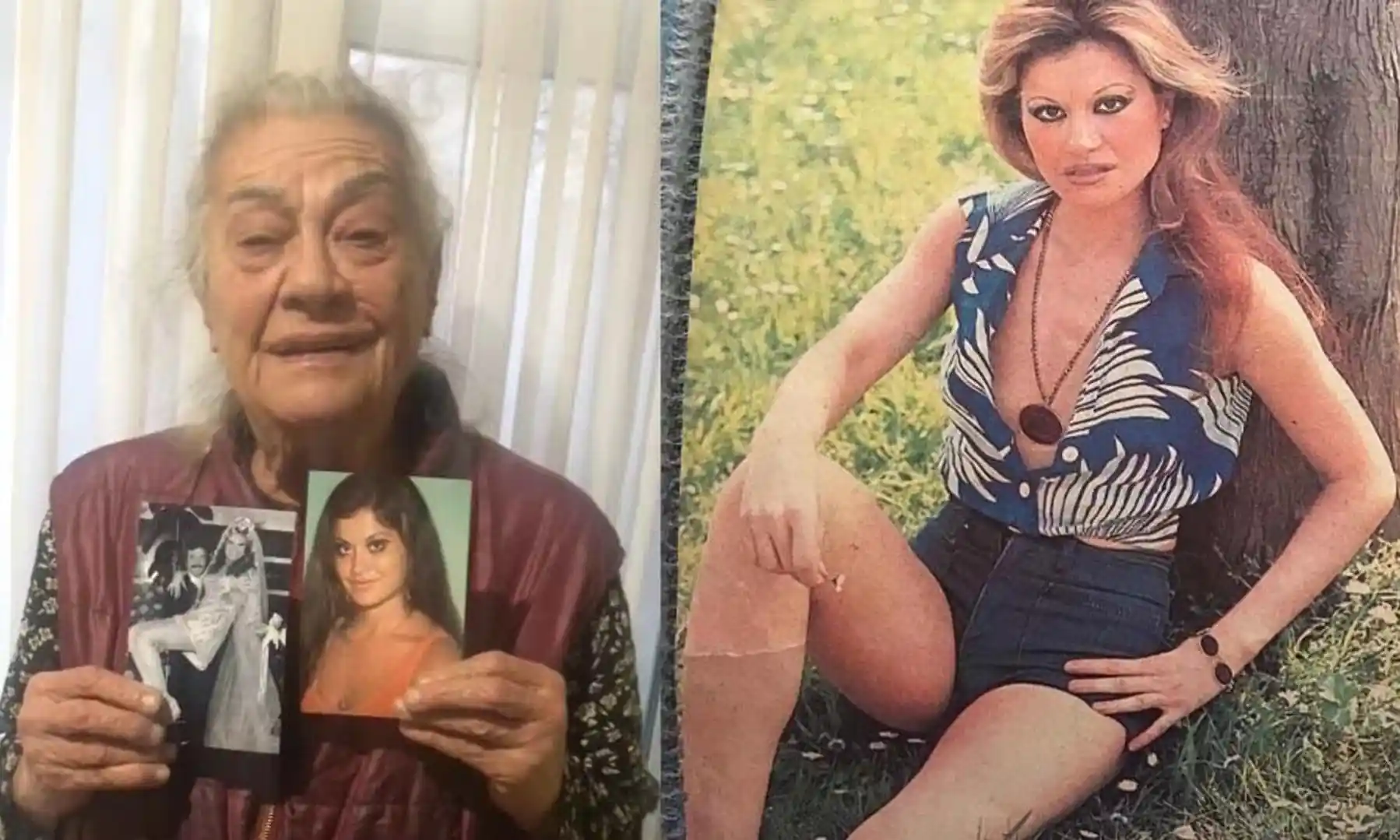 Serpil Örümcer'in gençlik ve yaşlılık hali