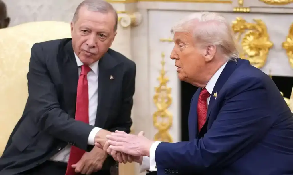 Donald Trump Erdoğan ile