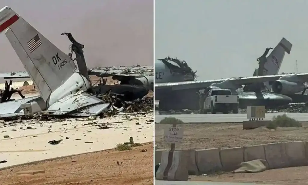 düşen uçak enkazı