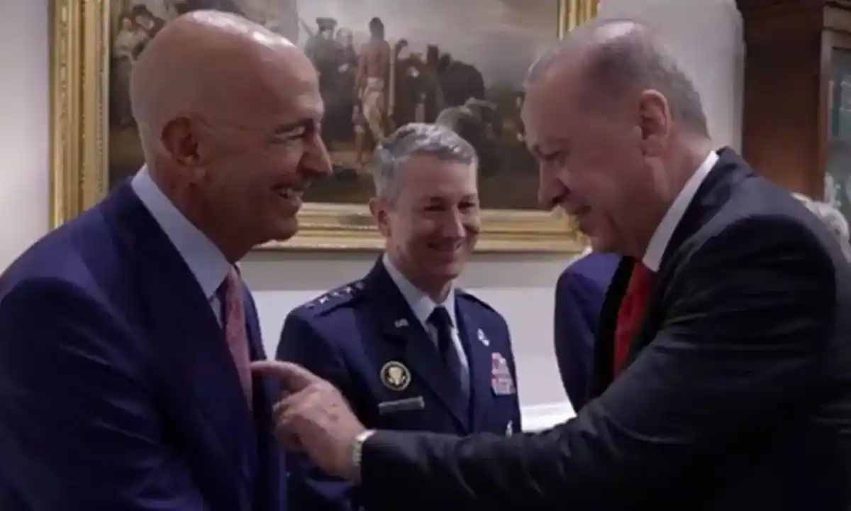 Tom Barrack ve Erdoğan