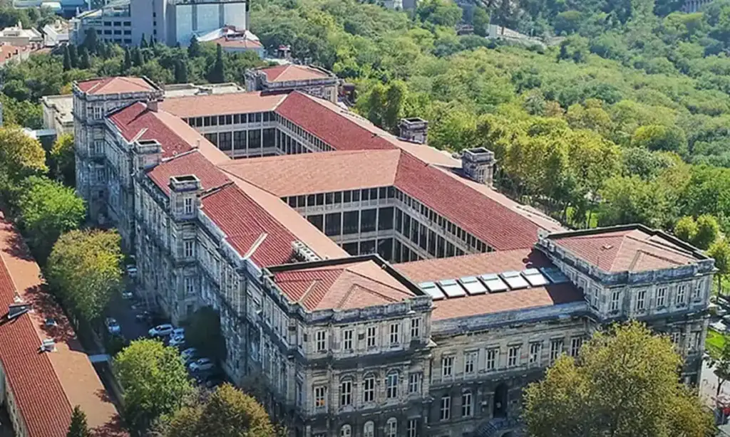 İstanbul Teknik Üniversitesi kampüsü üstten görünüm