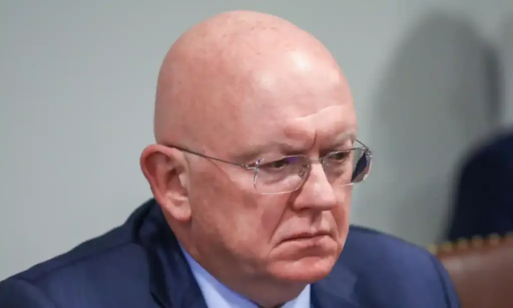 Vasiliy Nebenzya gözlükle